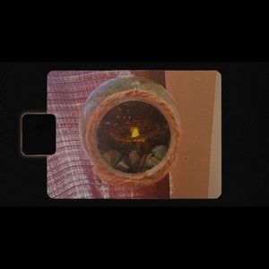 Crystal light plant holder